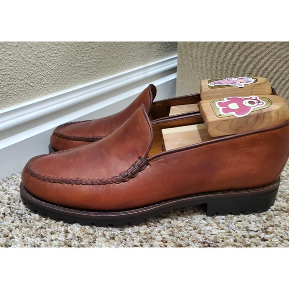 Cole Haan Other - Cole Haan Men’s Brown Leather Loafers Size 8.5 AA – Vibram Sole Made in Brazil